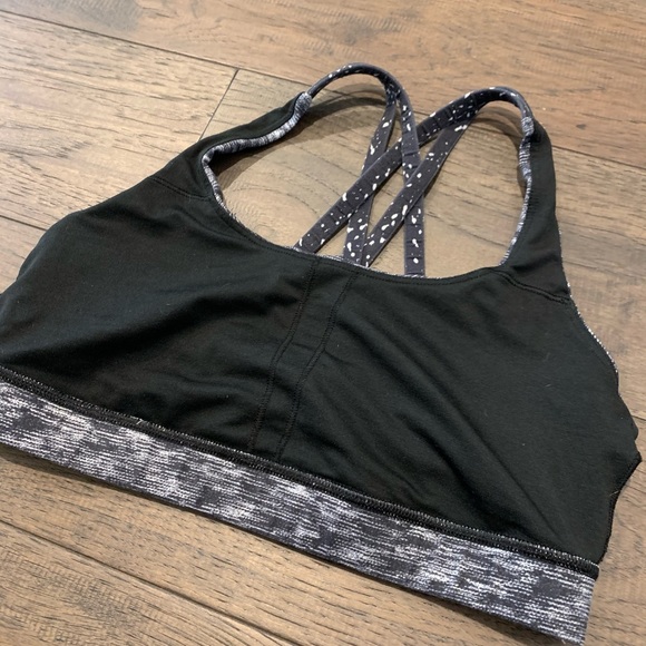Grey Lululemon Energy Sports Bra (size 6) - Picture 5 of 6